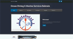 Desktop Screenshot of oceandivingbh.com